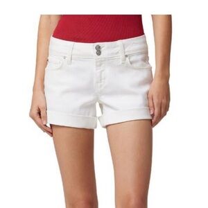 Hudson Jeans White Ruby Mid Thigh